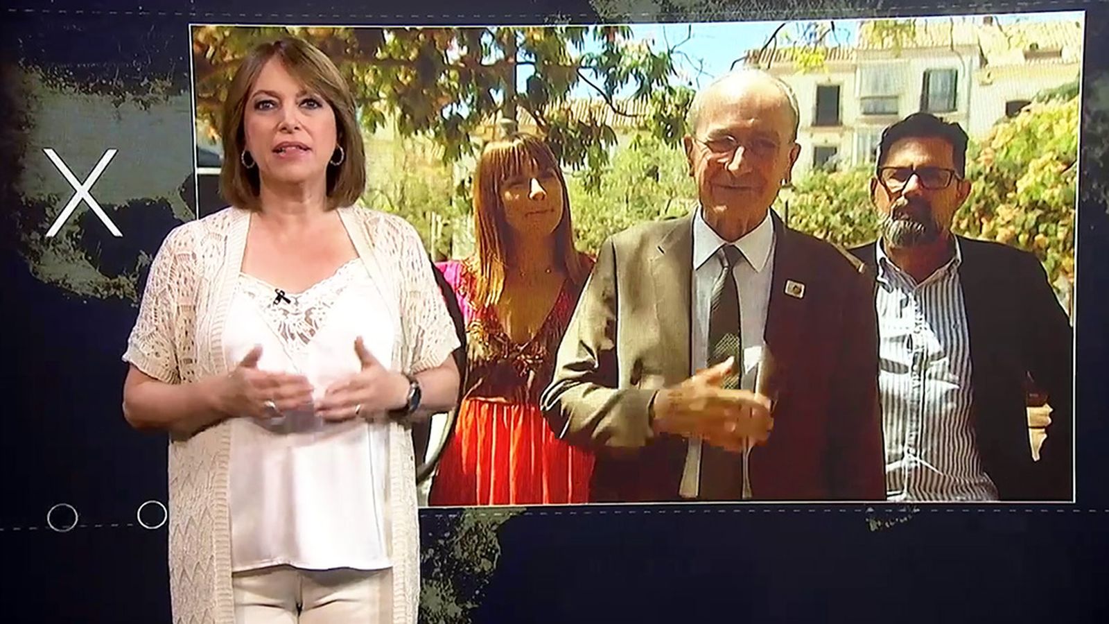 Reporteros sobre los alcaldes