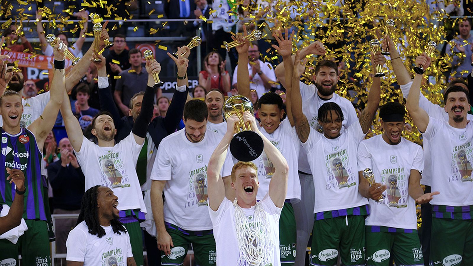 Unicaja, campeón de la Copa del Rey