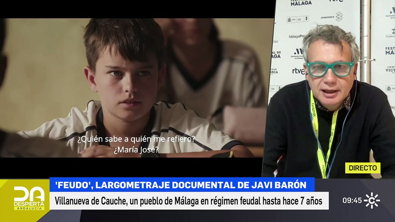El director gaditano Javier Barón presenta Feudo en el Festival de Málaga
