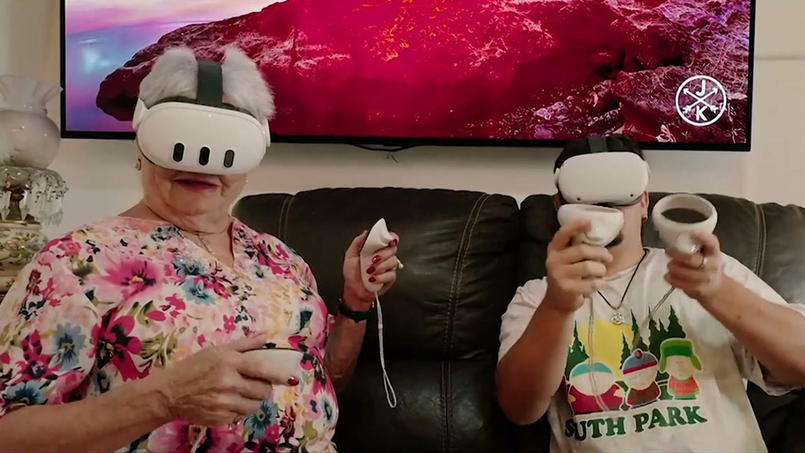 La abuela influencer en realidad virtual descubre con sorpresa que no es tan virtual