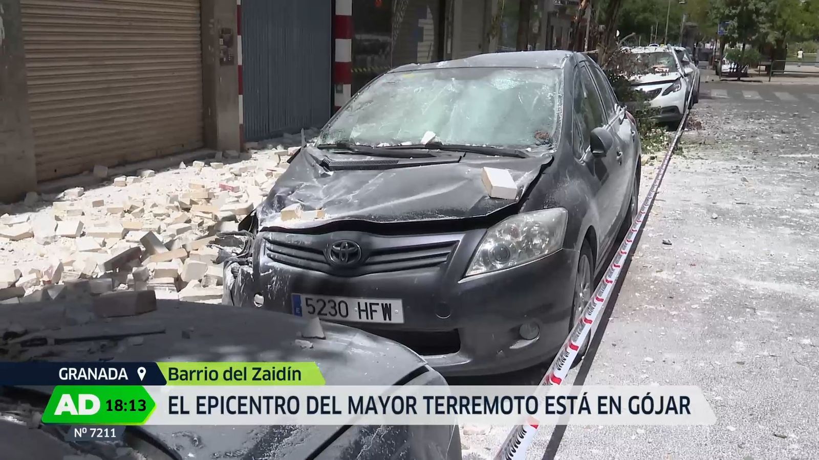 La cadena de terremotos siembra la inquietud en Granada