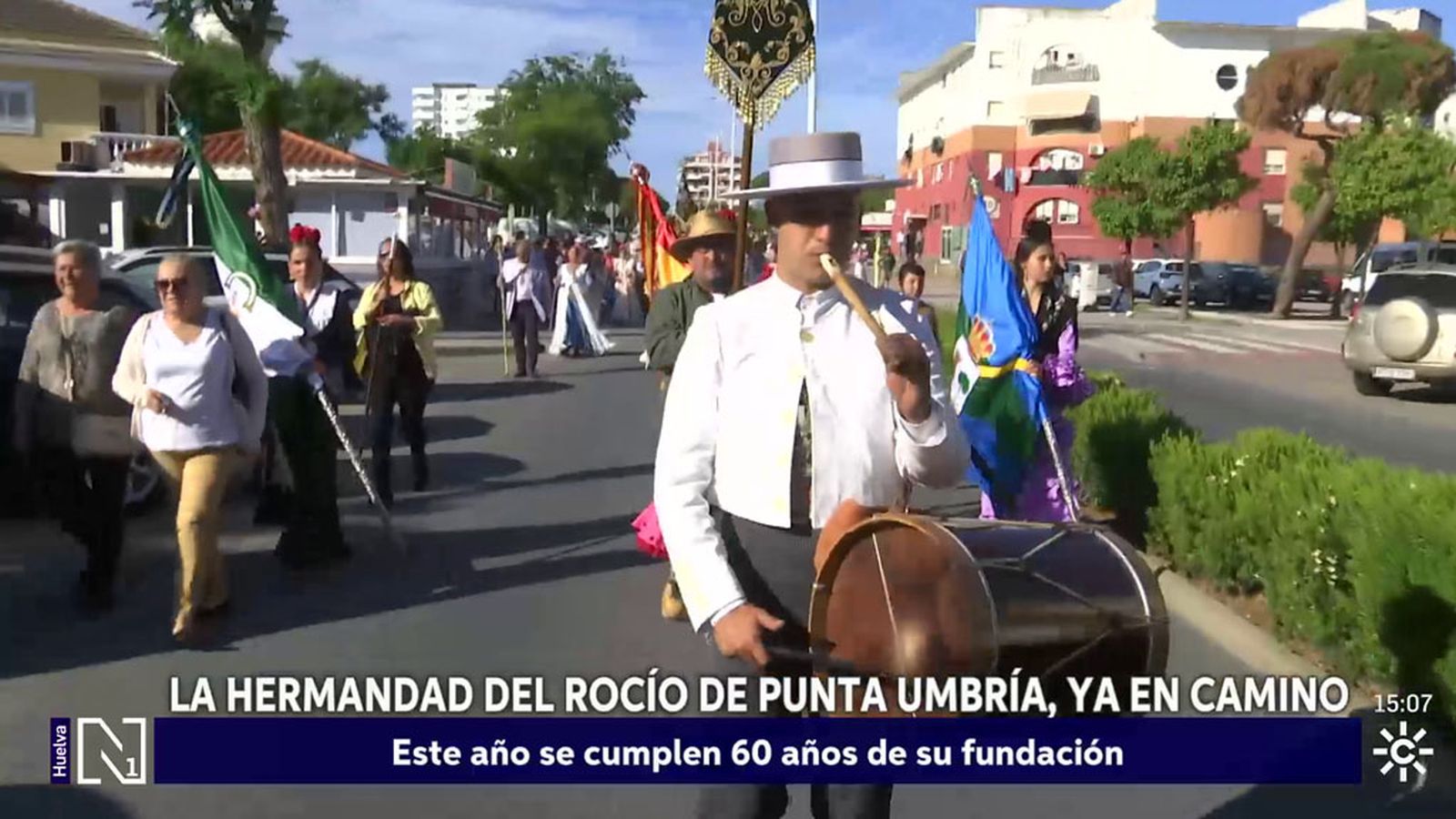 Cuatro hermandades de Huelva ya están en camino