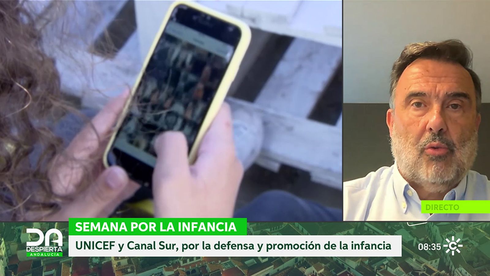 Campaña Unicef Canal Sur por la Infancia