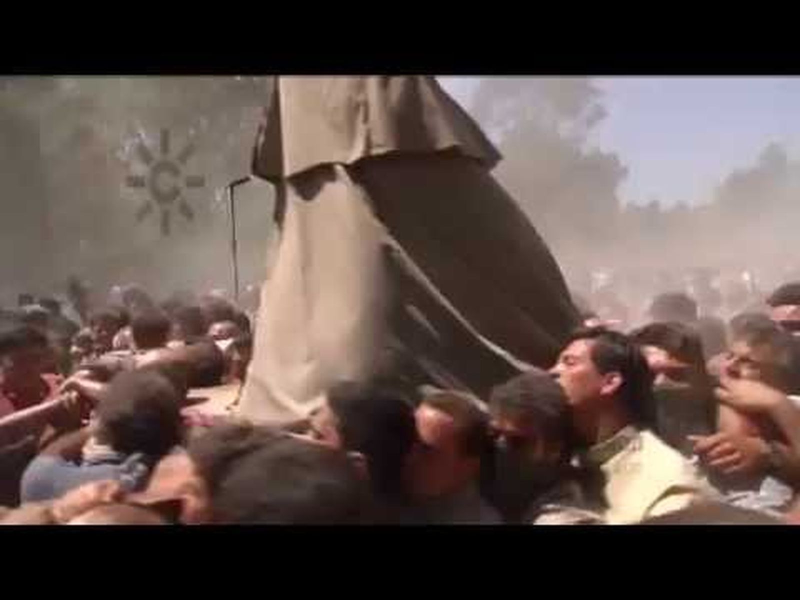 Traslado de la Virgen del Rocío de Almonte a su aldea