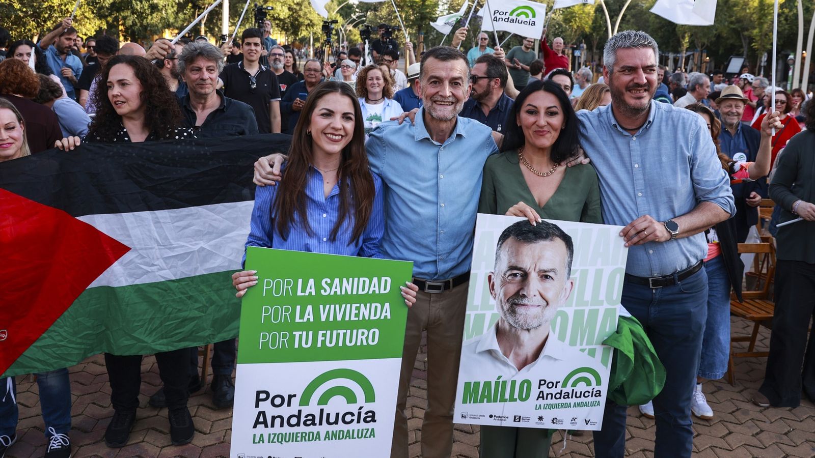 Inicio de campaña de Por Andalucía