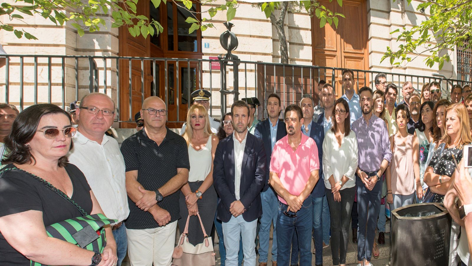 Minuto silencio Jaén violencia machista