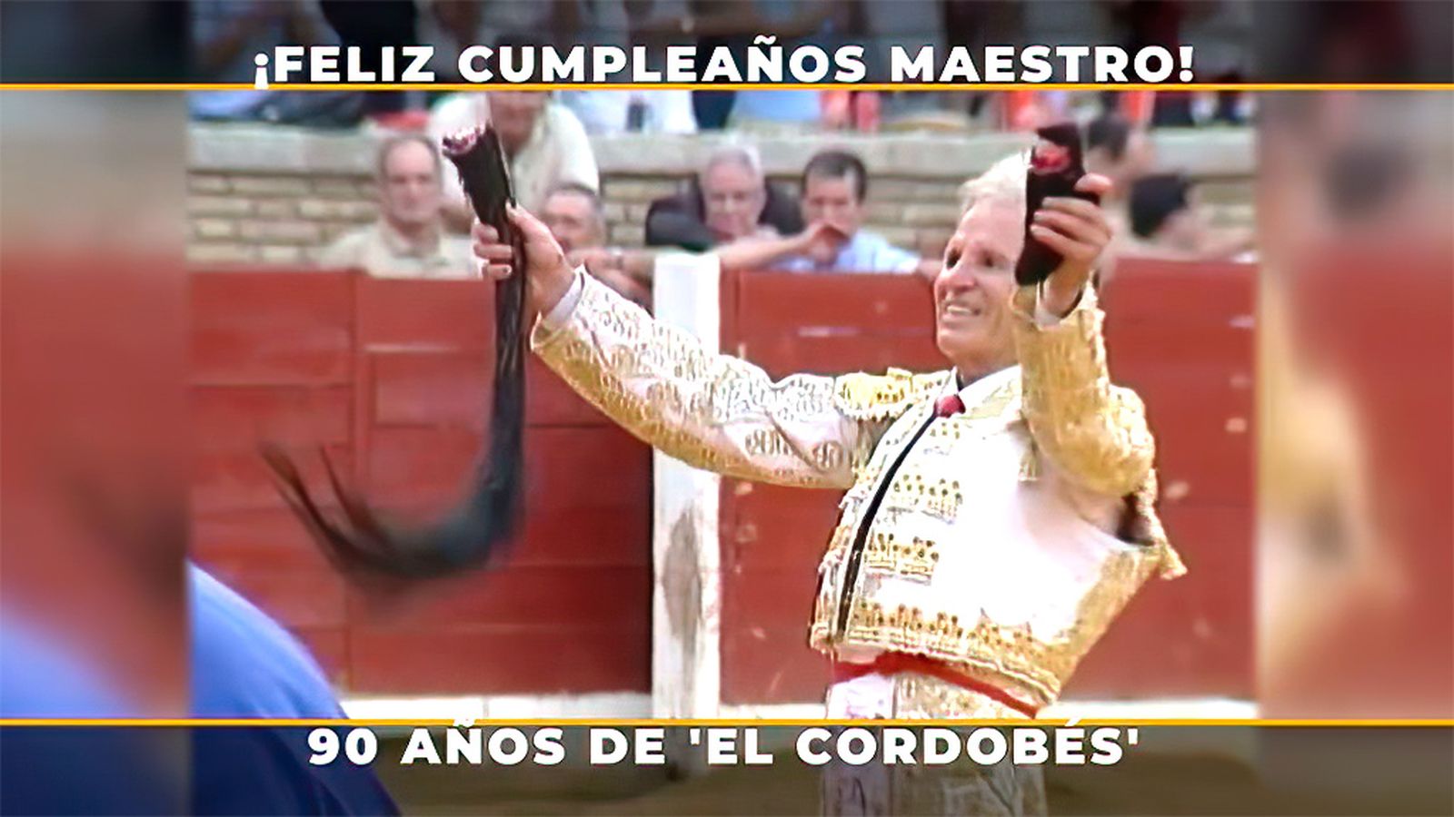 Los 90 años de El cordobés