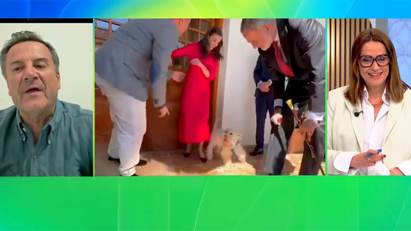 Cairo, el perro que ha enamorado a los Reyes al entregarles la carta del 'Orgullo Jienense'