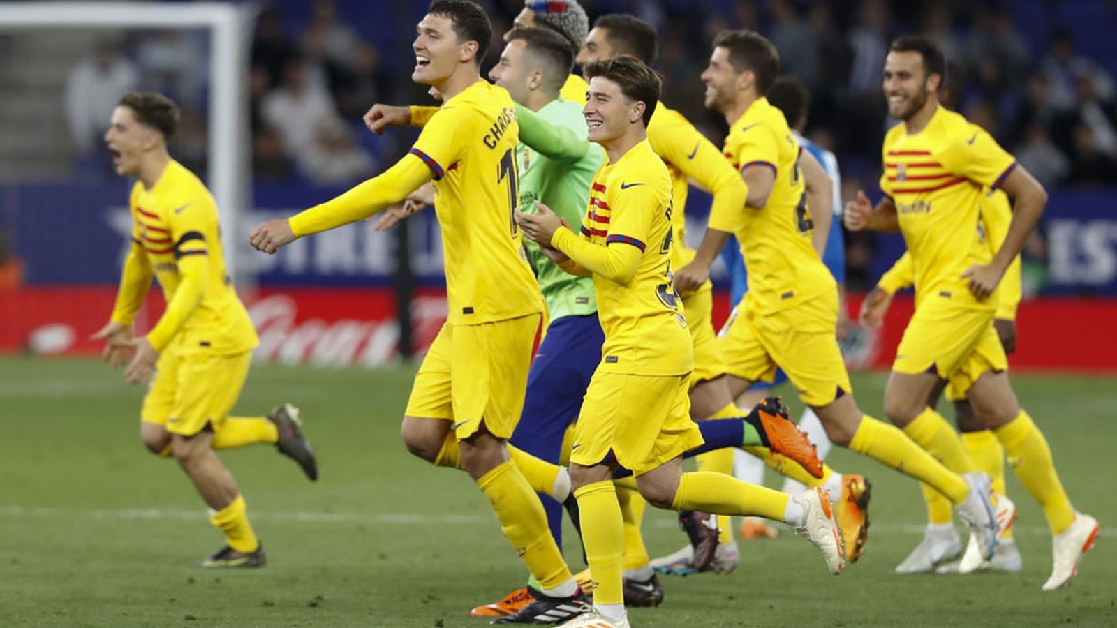 Barcelona celebración título de liga