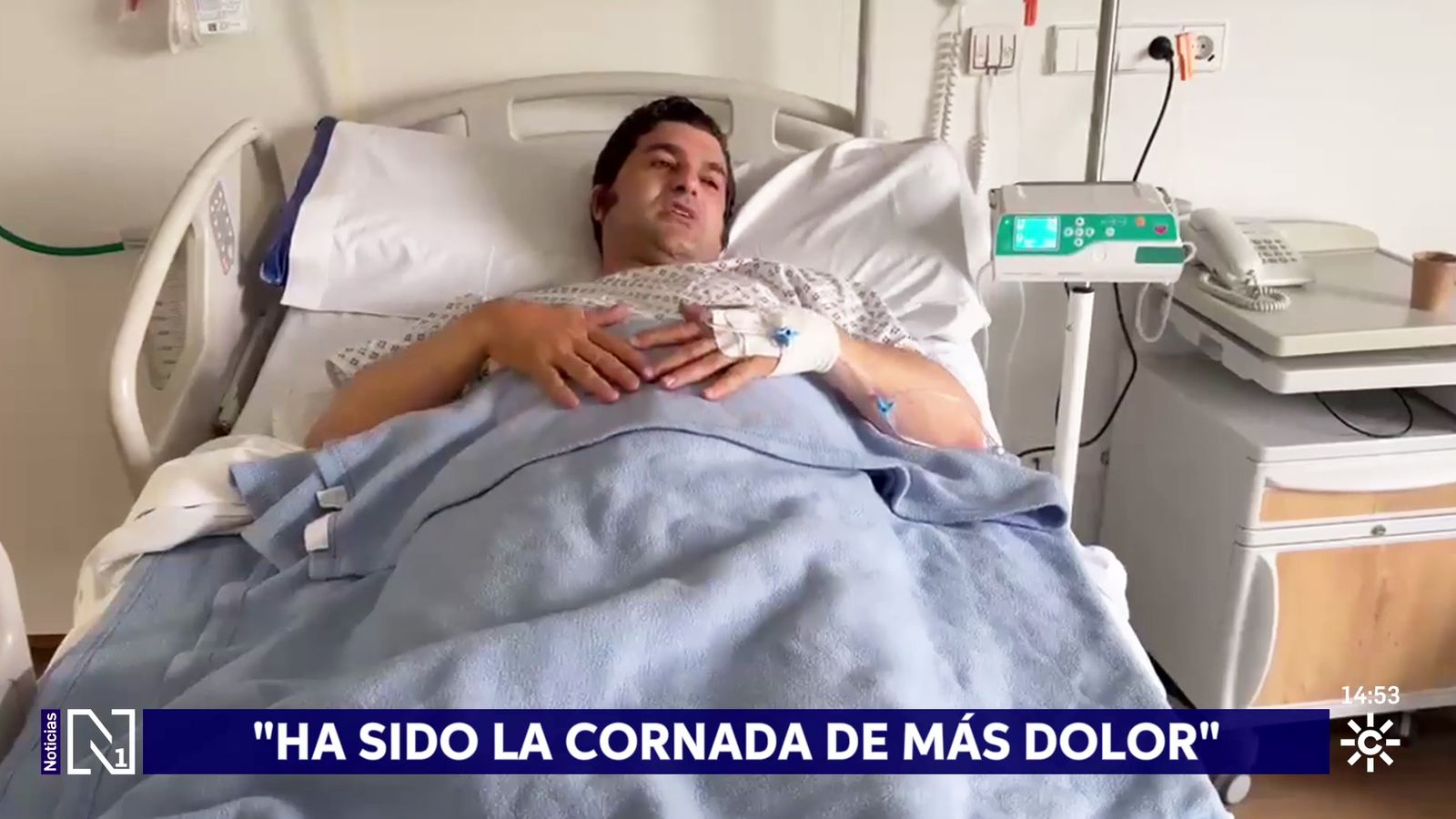 Morante en el hospital