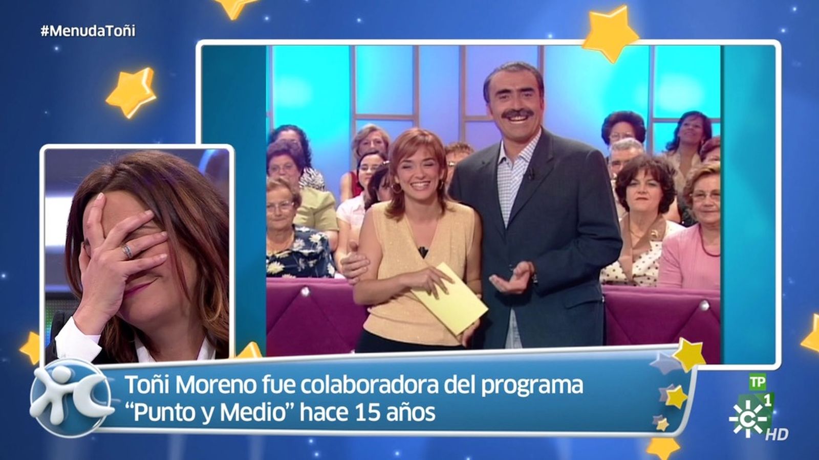 Menuda Noche Toñi Moreno y Punto y Medio