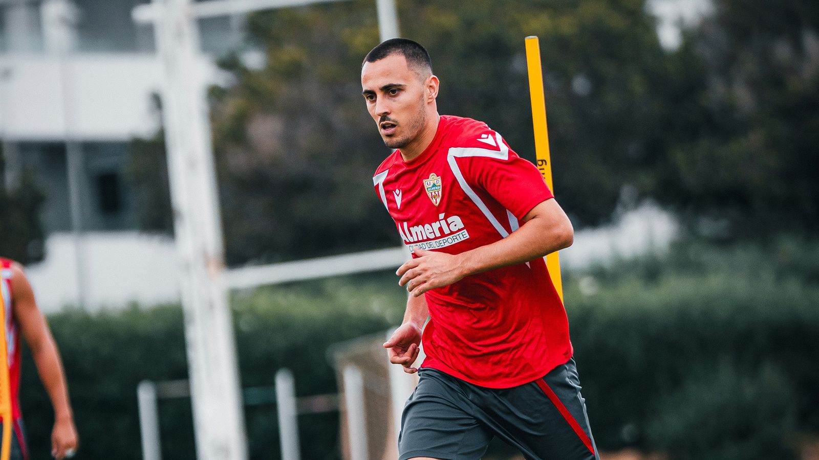 Lelo. nuevo lateral izquierdo de la UD Almería.