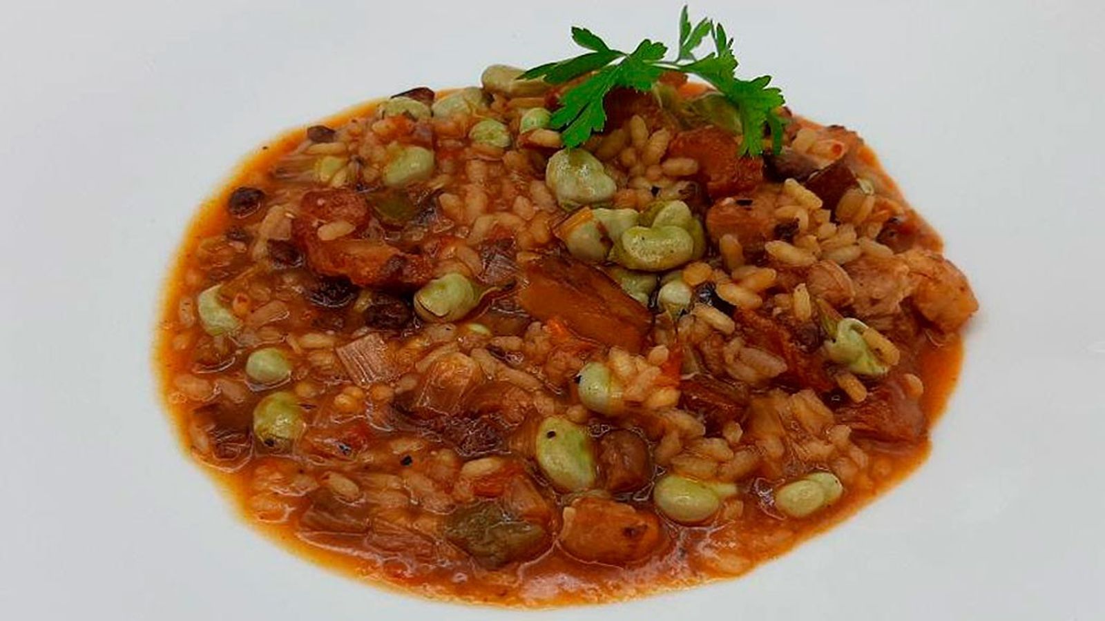 Cometelo, arroz con churrasquitos, 10 agosto