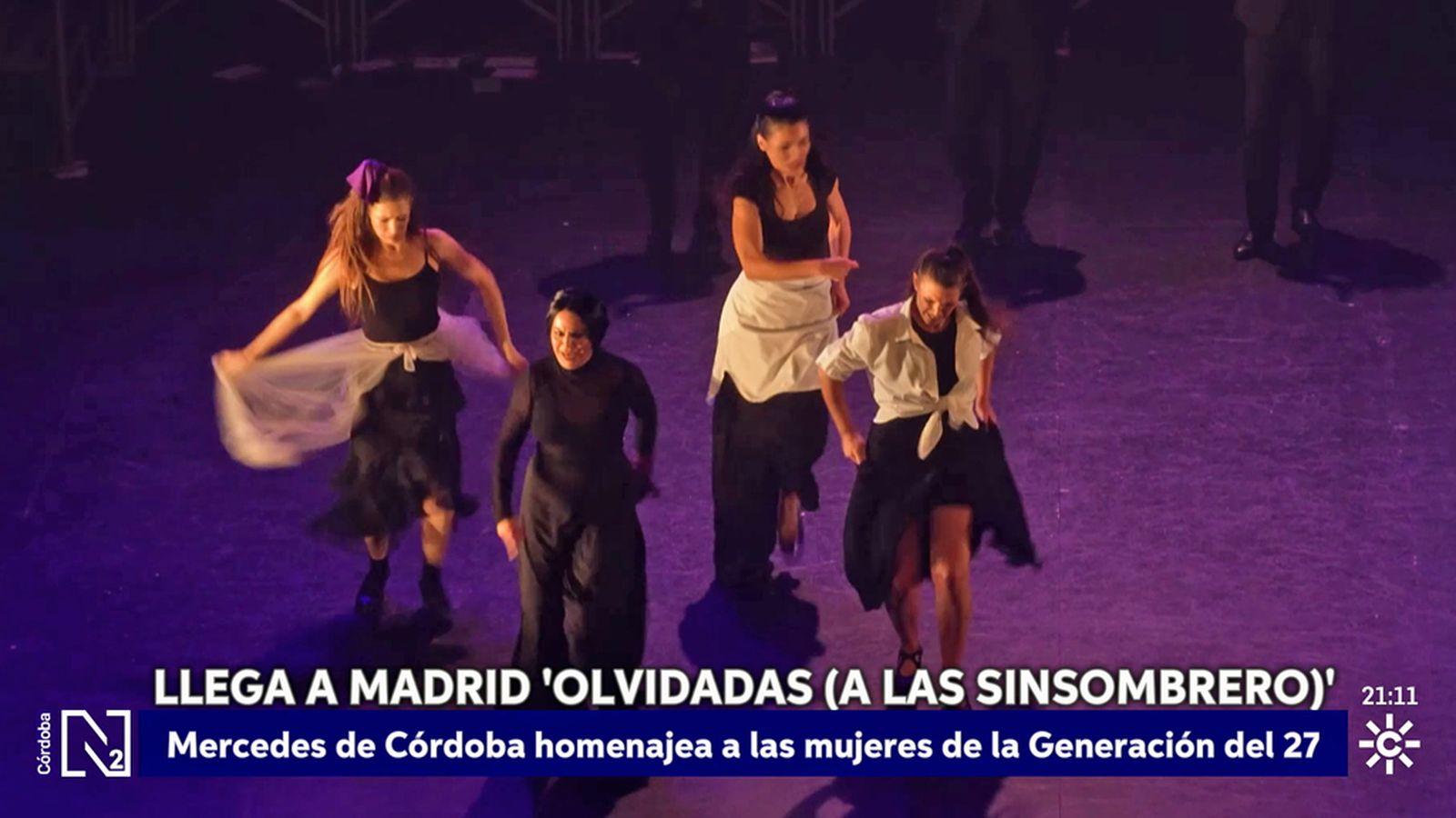 Mercedes de Córdoba estrena en Madrid Olvidadas