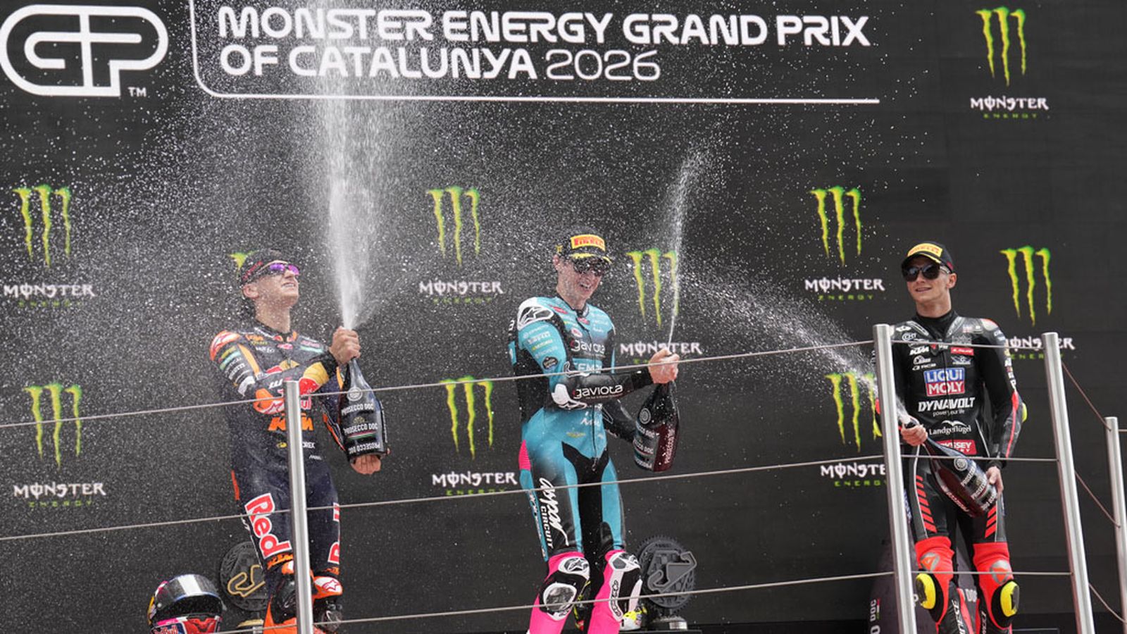 David Muñoz podio de Montmeló