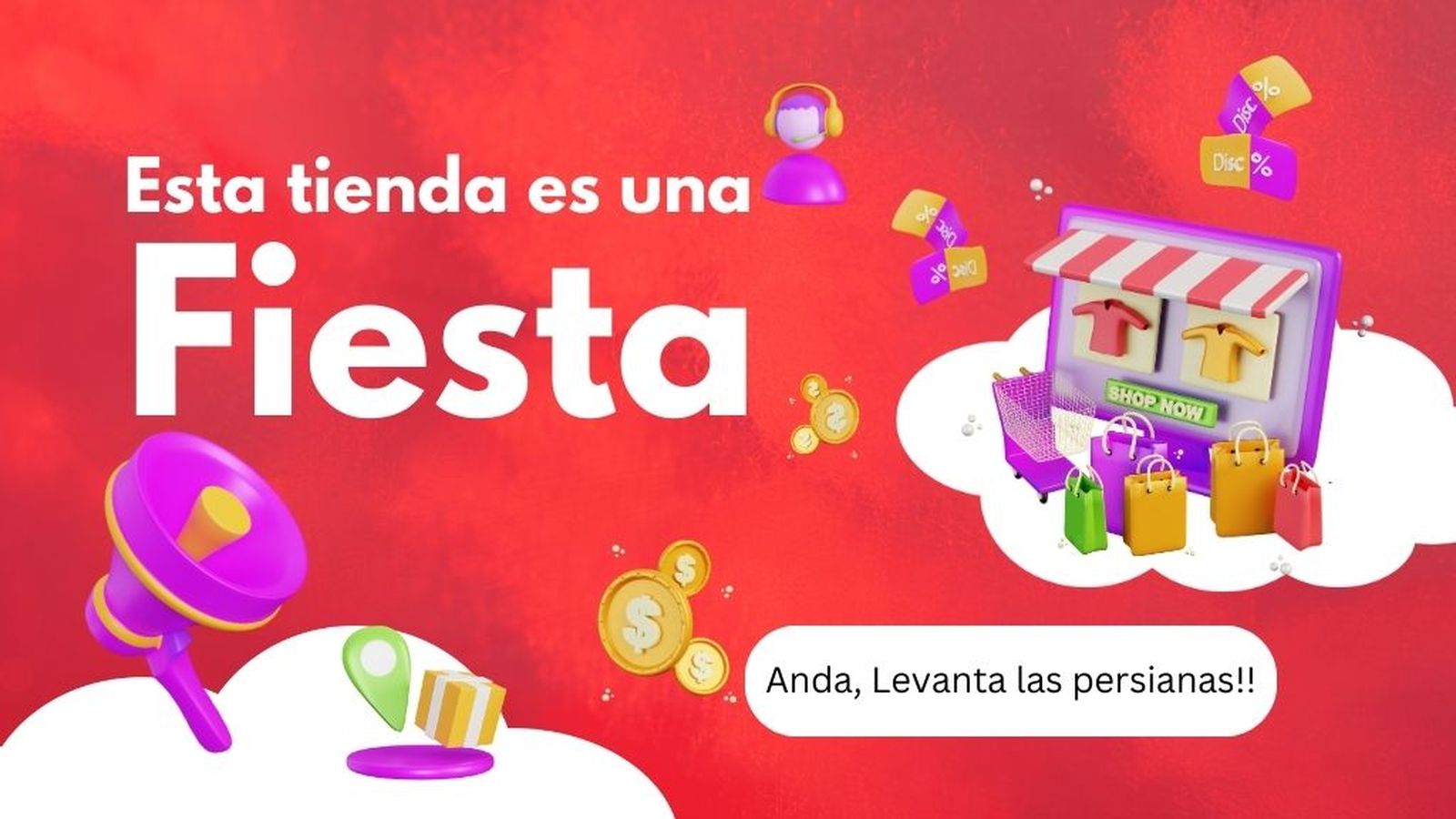 Anda Levanta las persianas