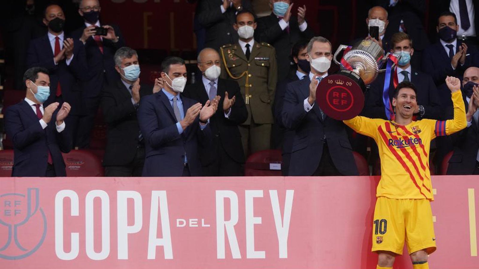 Final de la Copa del Rey en Sevilla