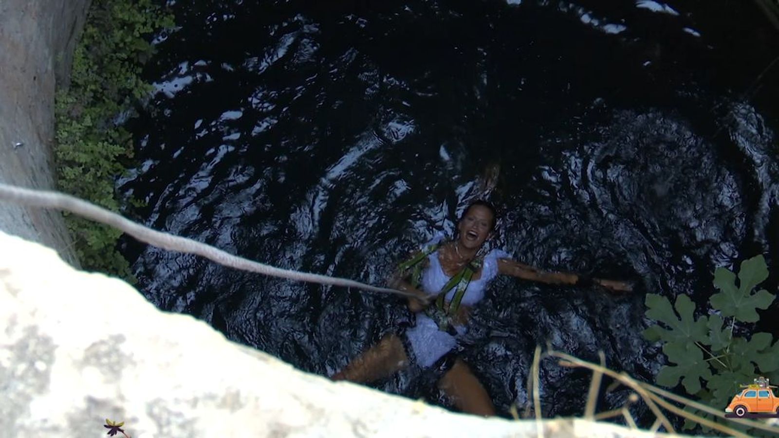 Ruta inolvidable por Hornachuelos con un broche de oro: rapel en un acuífero con aguas cristalinas