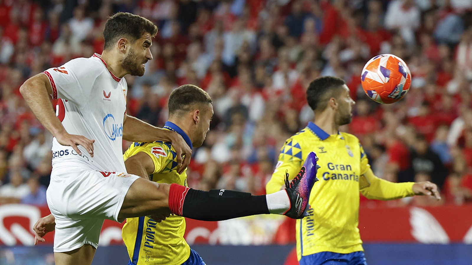 García Pascual en el Sevilla - Las Palmas