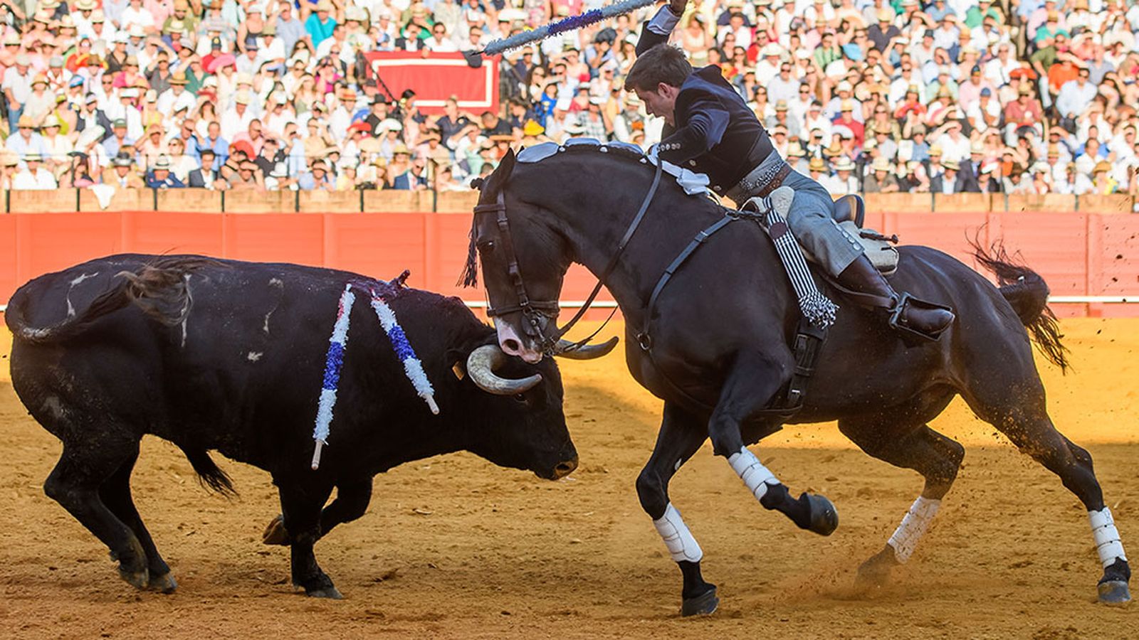 Rejonero Hermoso de Mendoza en La Maestranza