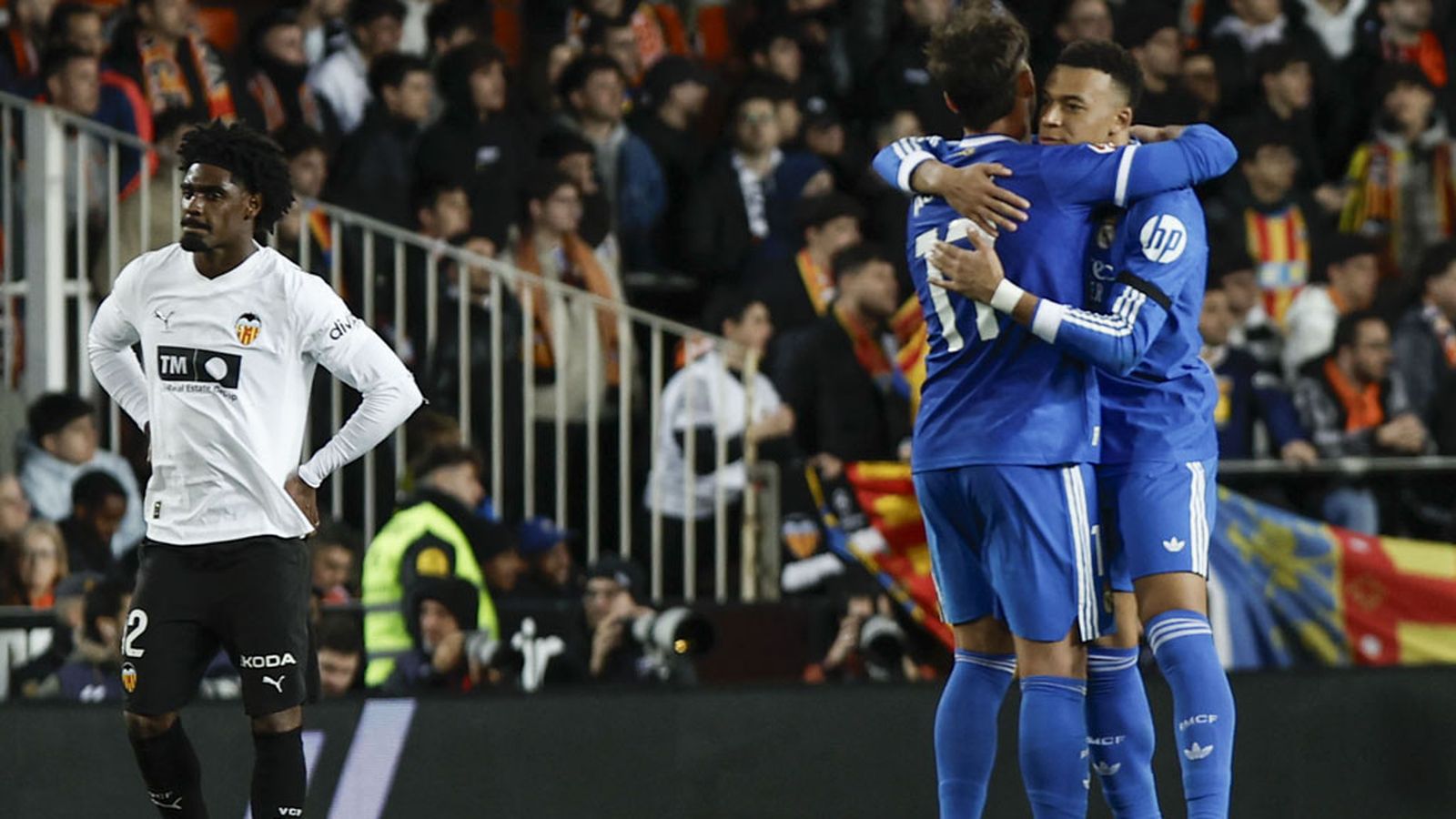 Mbappé Valencia Real Madrid