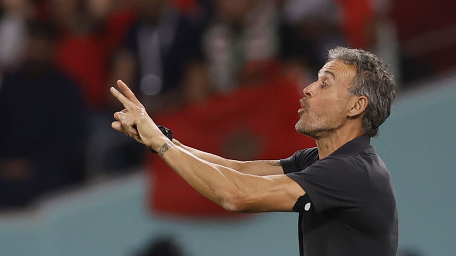 Luis Enrique, entrenador de España