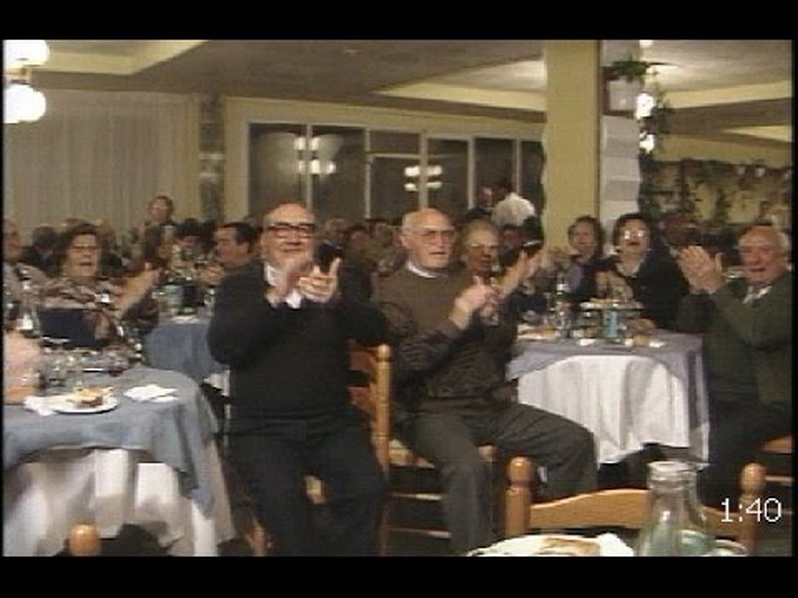 Nochebuena para ancianos andaluces en Almería (1990)