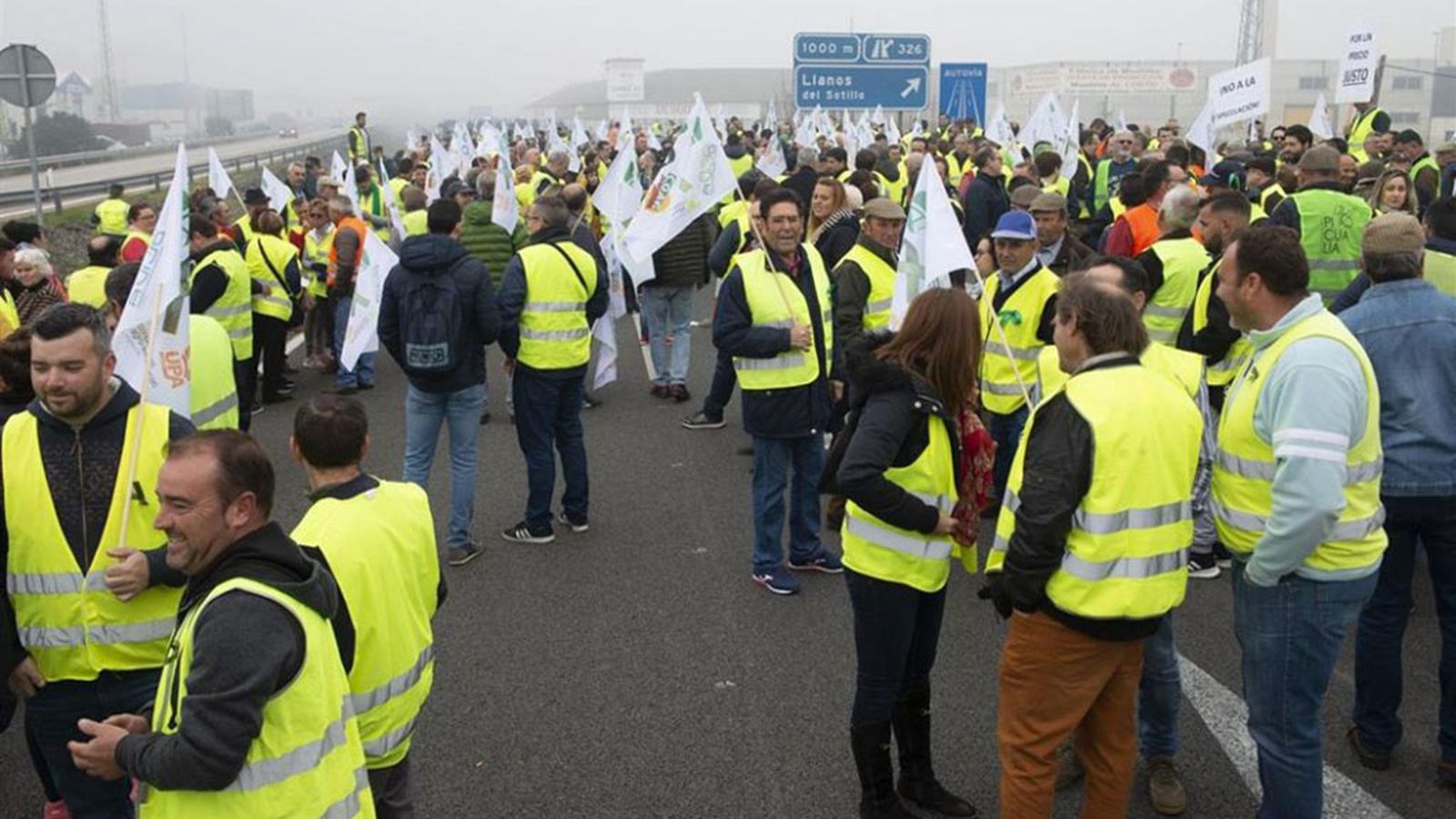 OLIVAREROS JAEN CORTE CARRETERAS