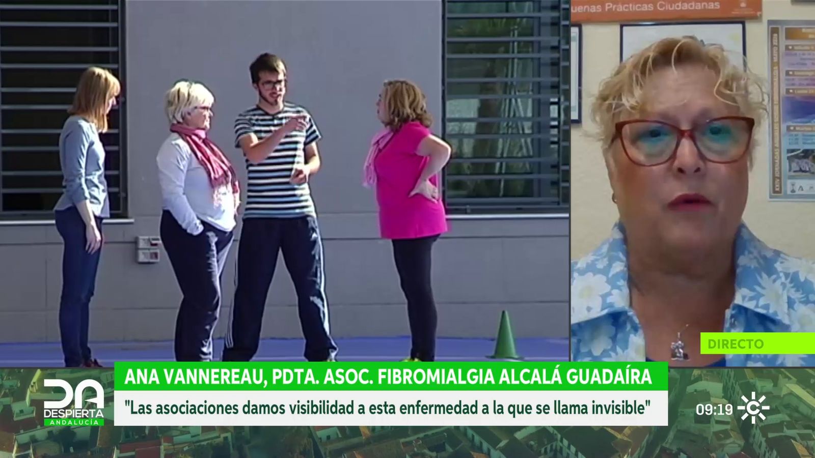 Ana Vennerau, presidenta Asociación de Fibromialgia de Alcalá de Guadaíra