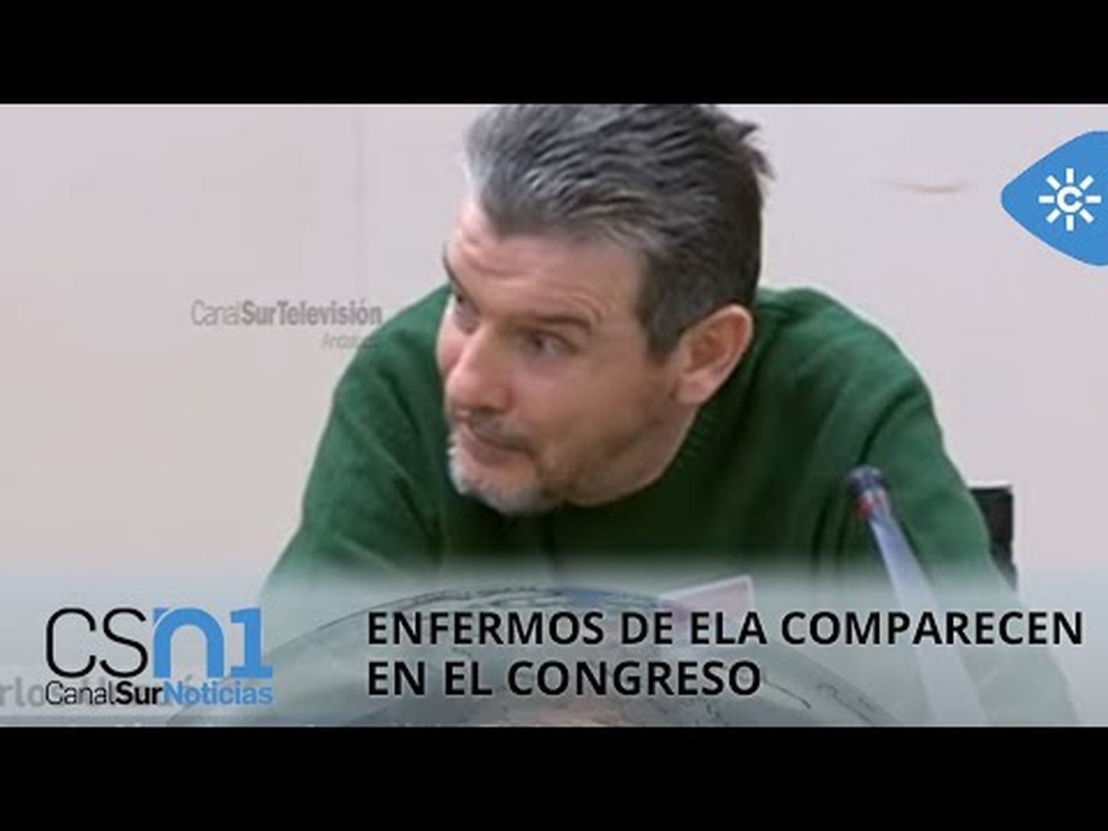 Enfermos de ELA comparecen en el Congreso de los Diputados para exponer sus reivindicaciones