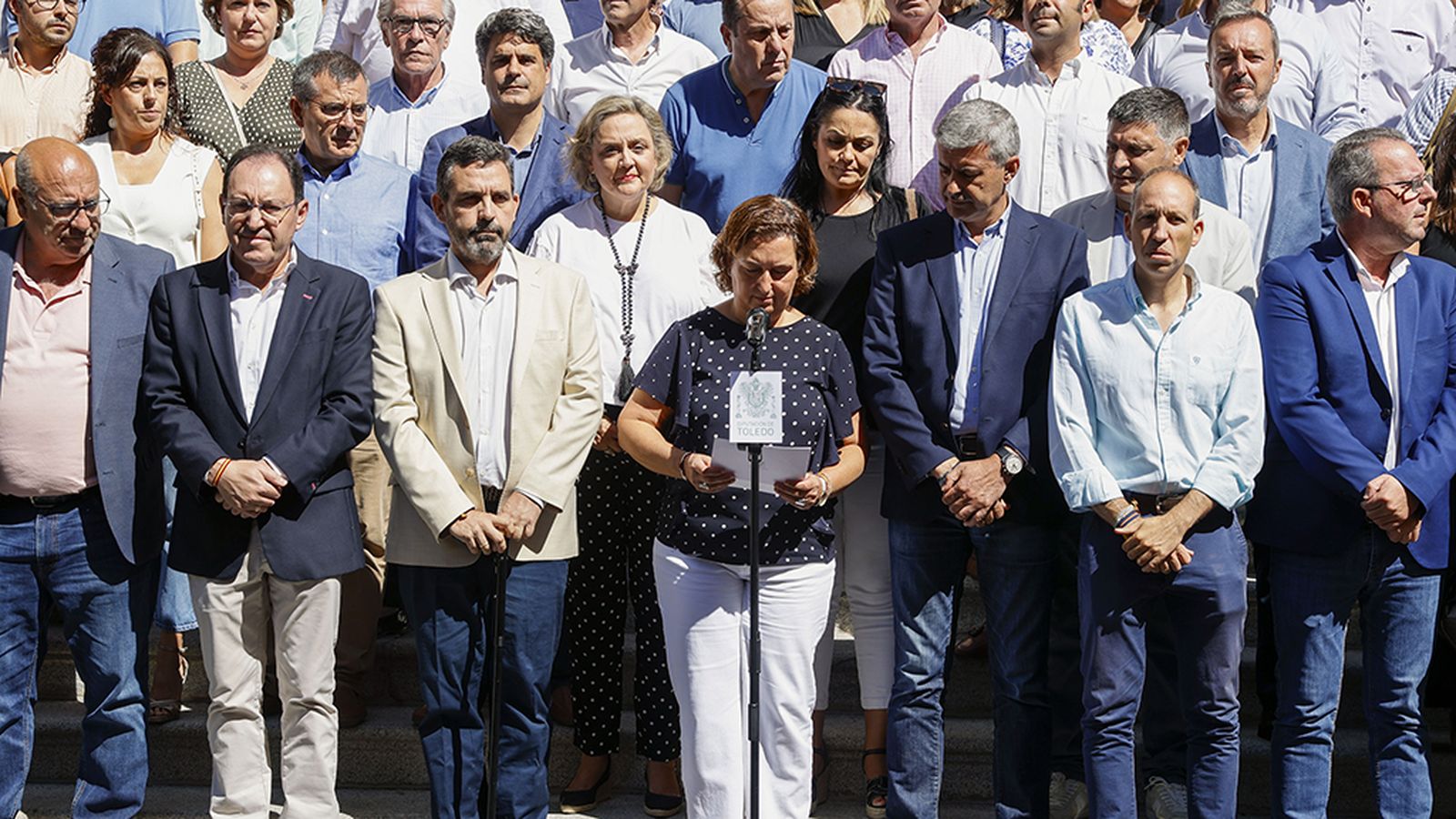 Minuto de silencio en Mocejón