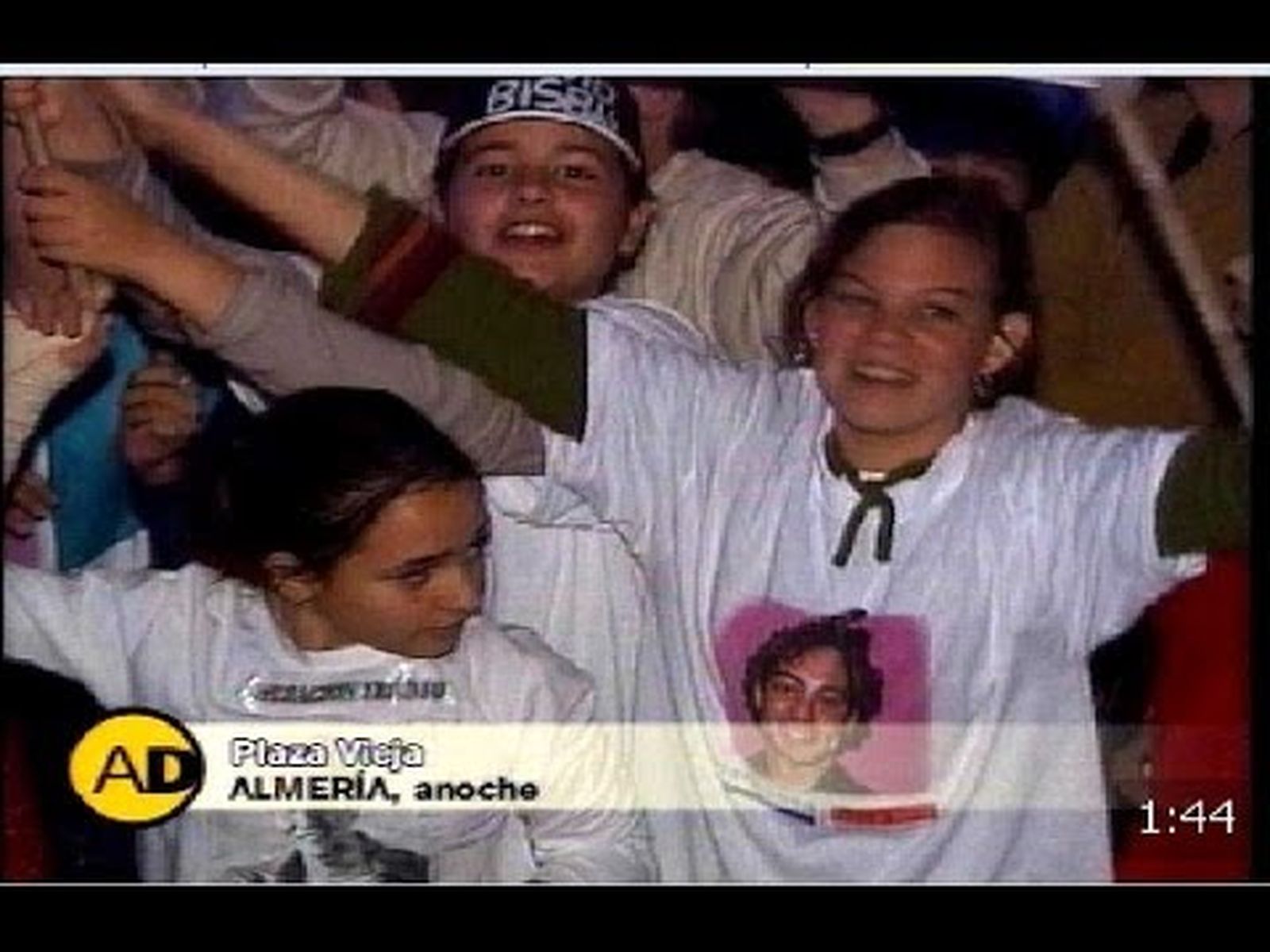 David Bisbal revoluciona Almería (2002)