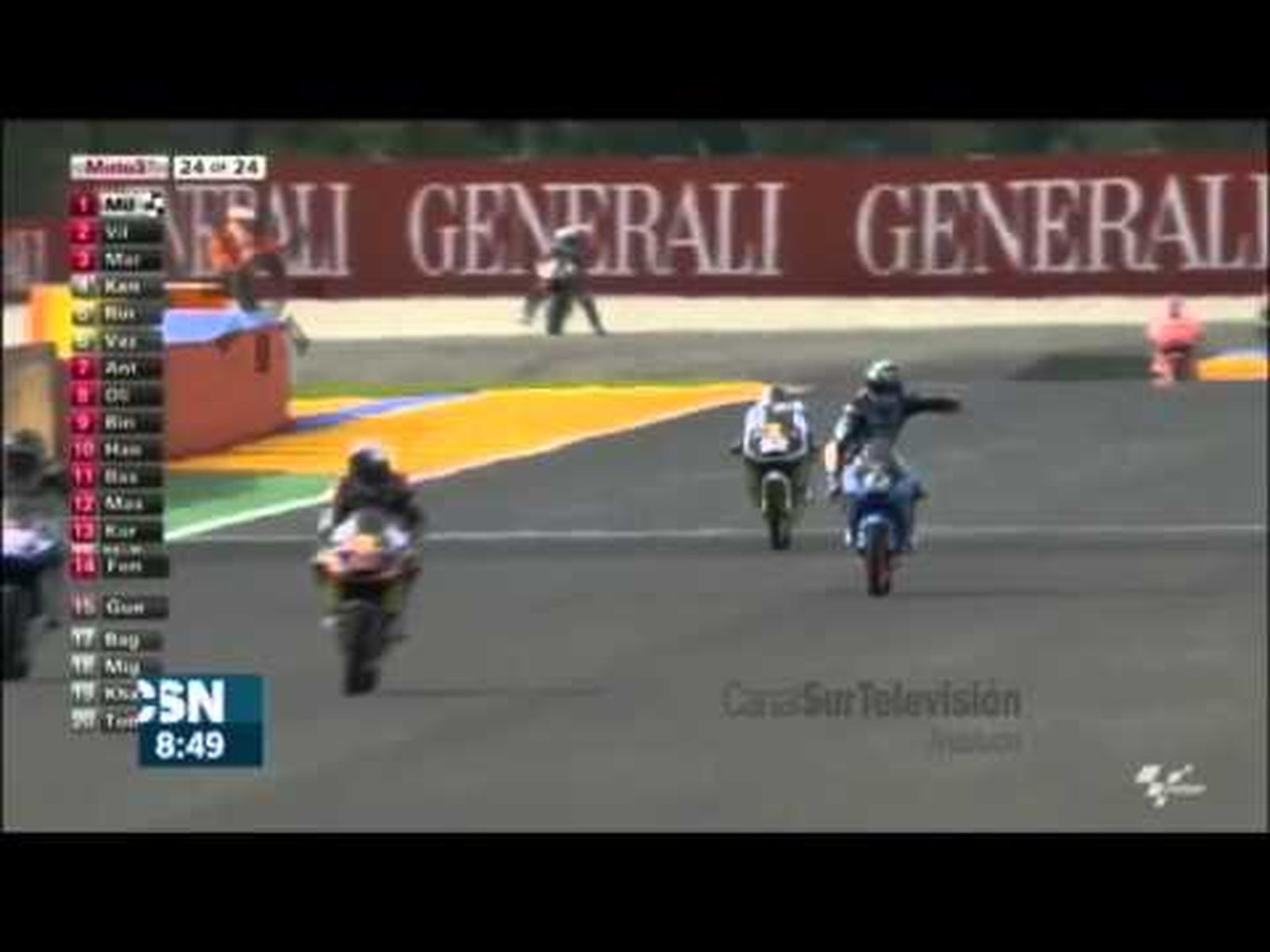 Triplete español en el mundial de motociclismo