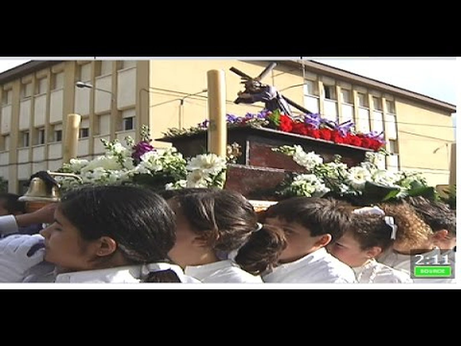 Escuela Infantil Cofrade de Málaga: primera procesión por Huelin | Semana Santa en Andalucía
