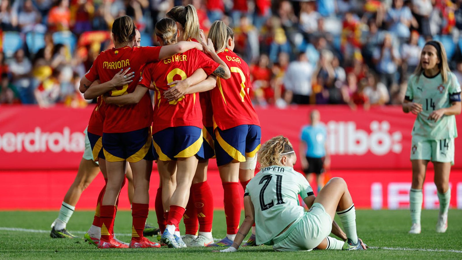 España Portugal fútbol femenino