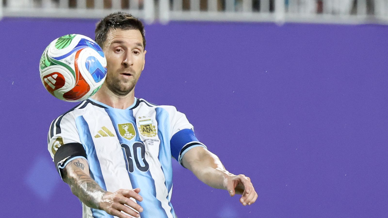Messi, capitán de Argentina