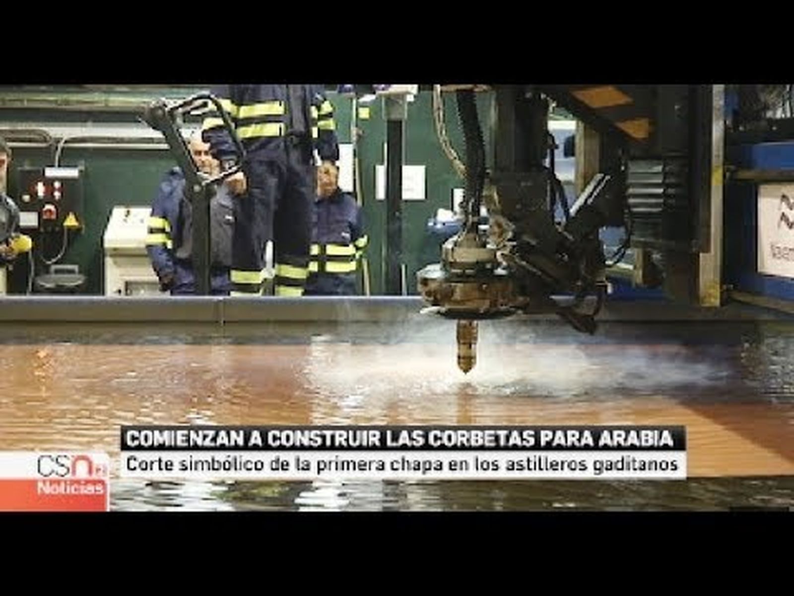 Navantia construye las primeras corbetas para Arabia Saudí