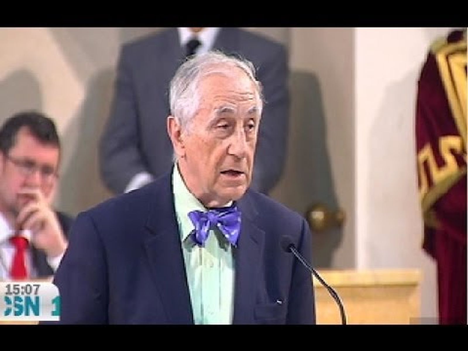 Inocencio Árias, orador de "Los Coloraos" de Almería