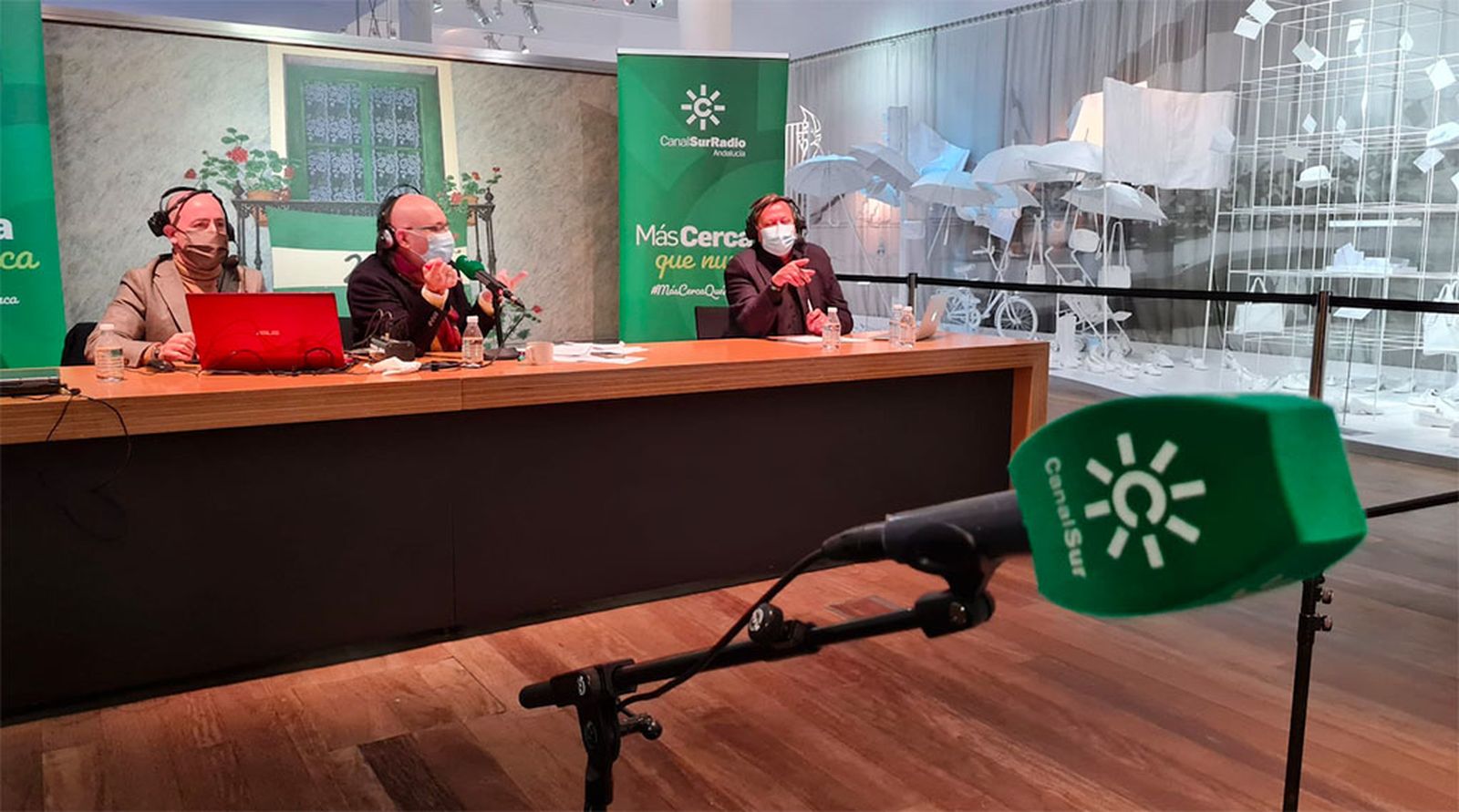 La mañana de Canal Sur Radio y Vigorra en el Centra