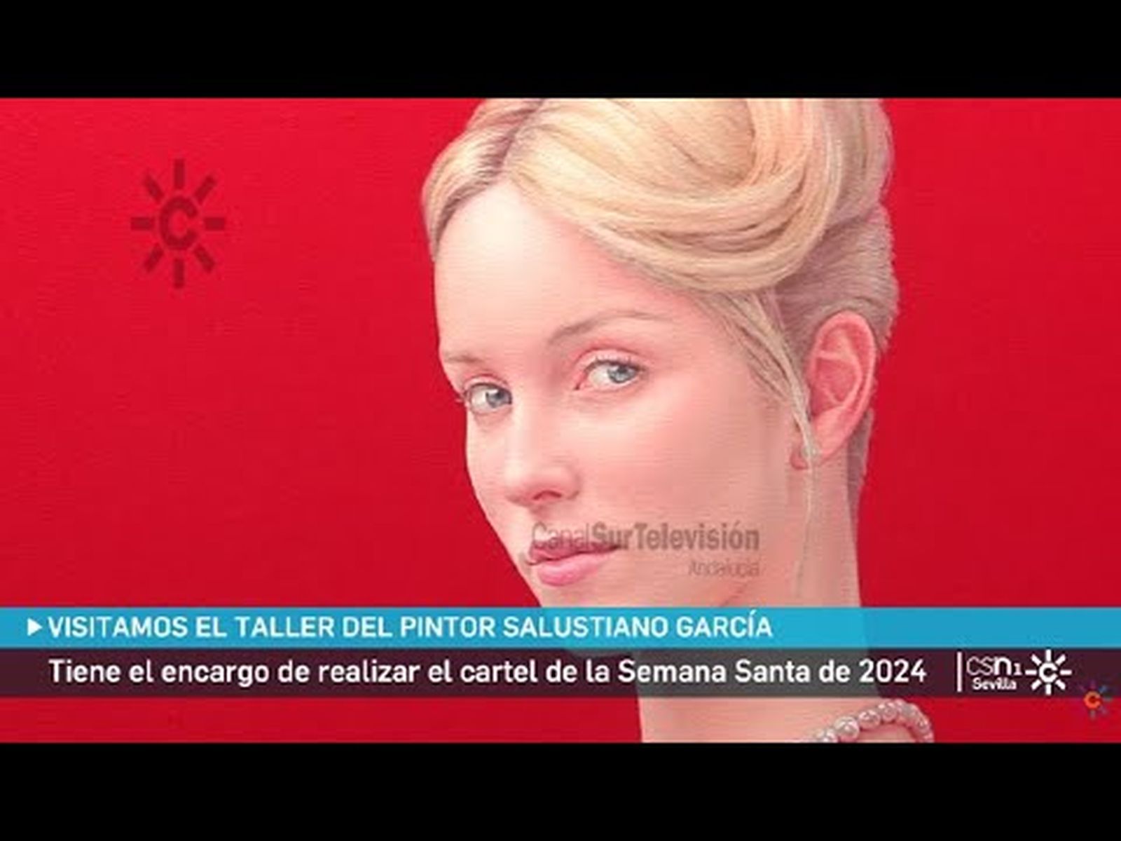 Cartel de la Semana Santa de Sevilla 2024 encargado al pintor Salustiano García