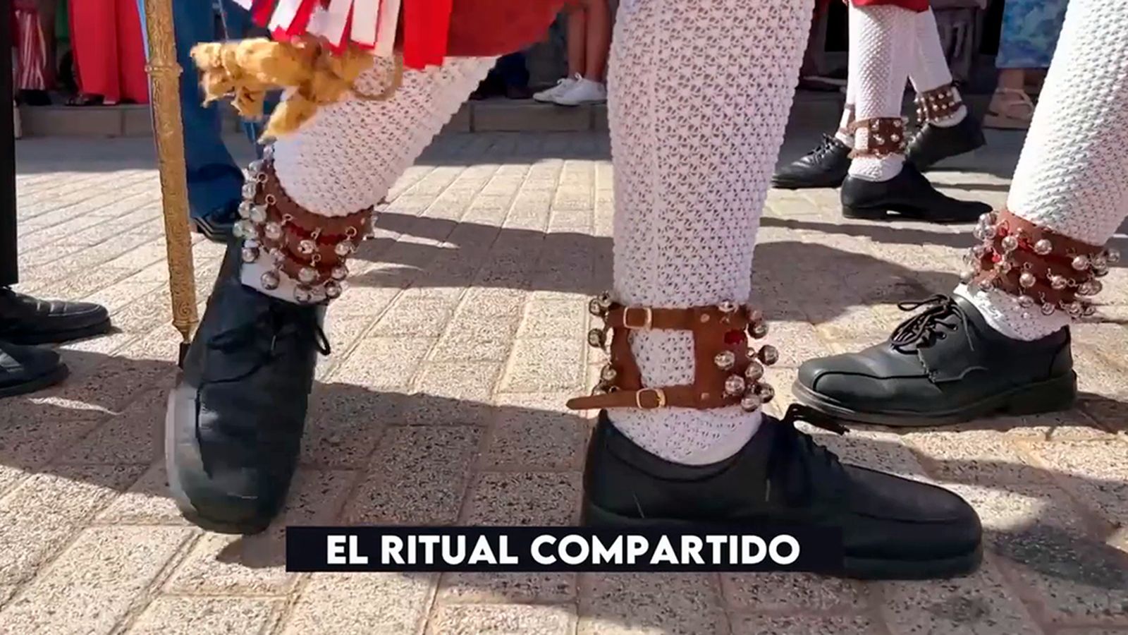 Danzas rituales en el Andévalo en Los Reporteros