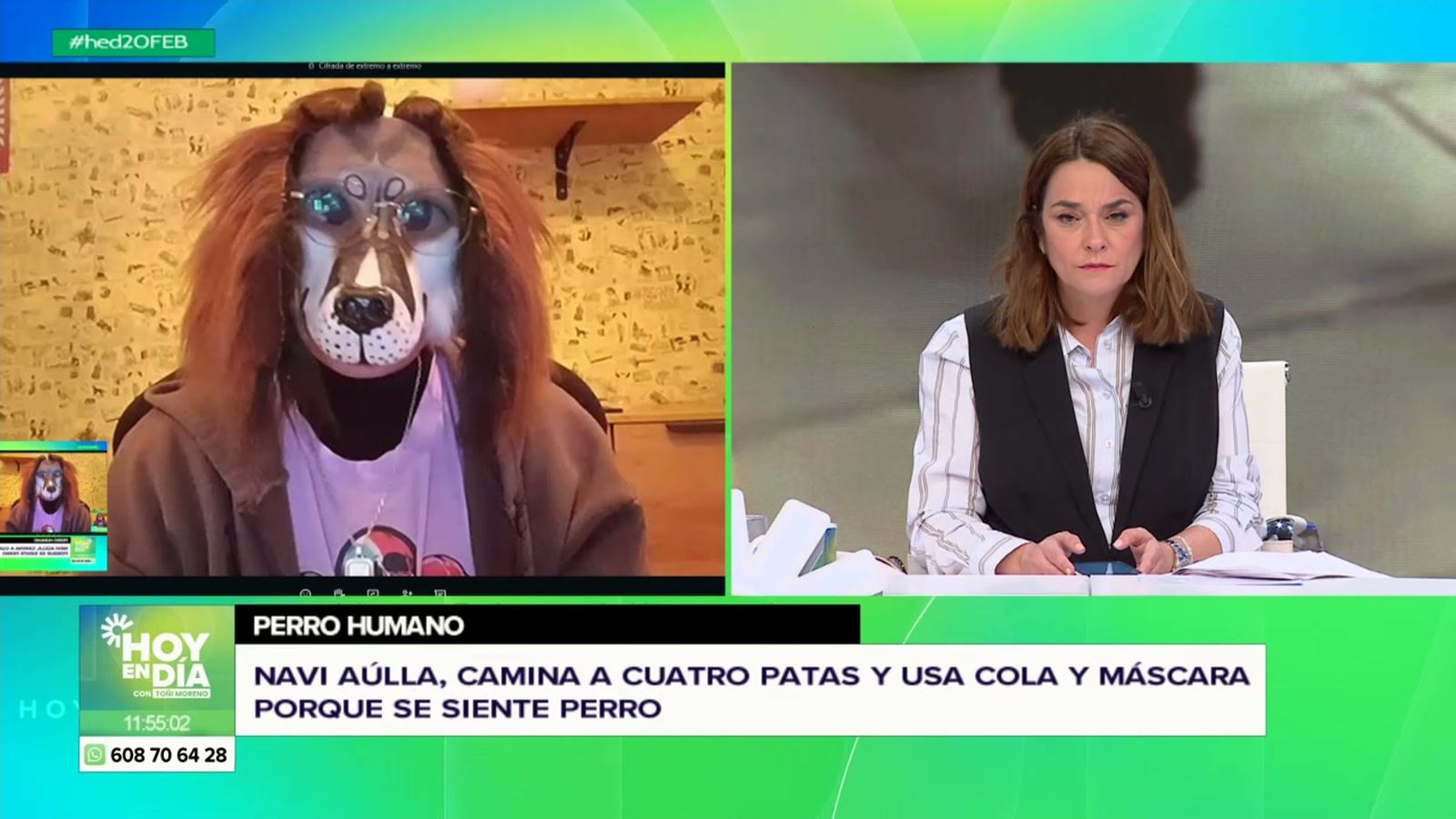 Conocemos a Navi, un joven que se percibe como un perro podenco
