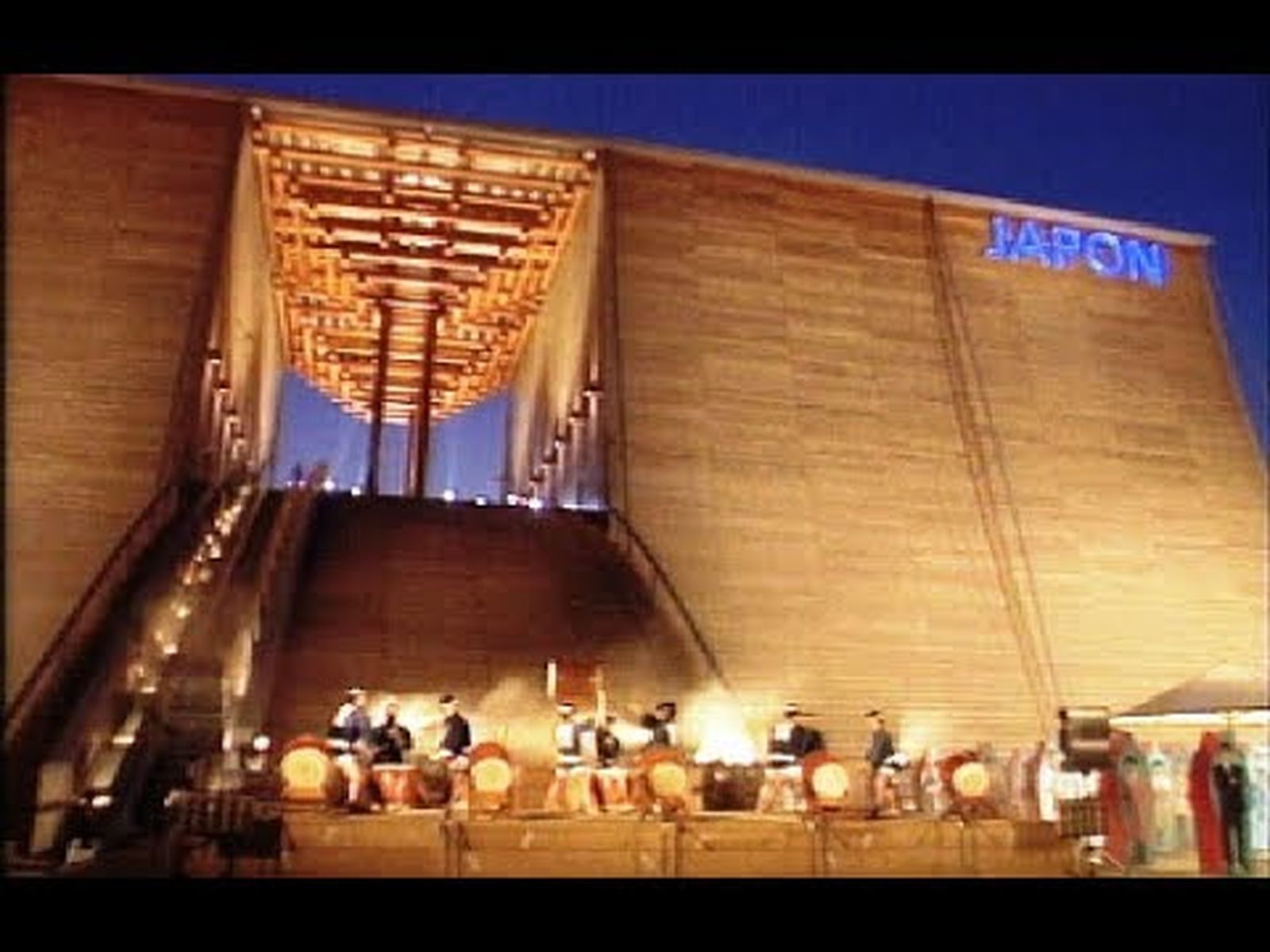 Taiko en la Expo 92: tambores tradicionales de Japón