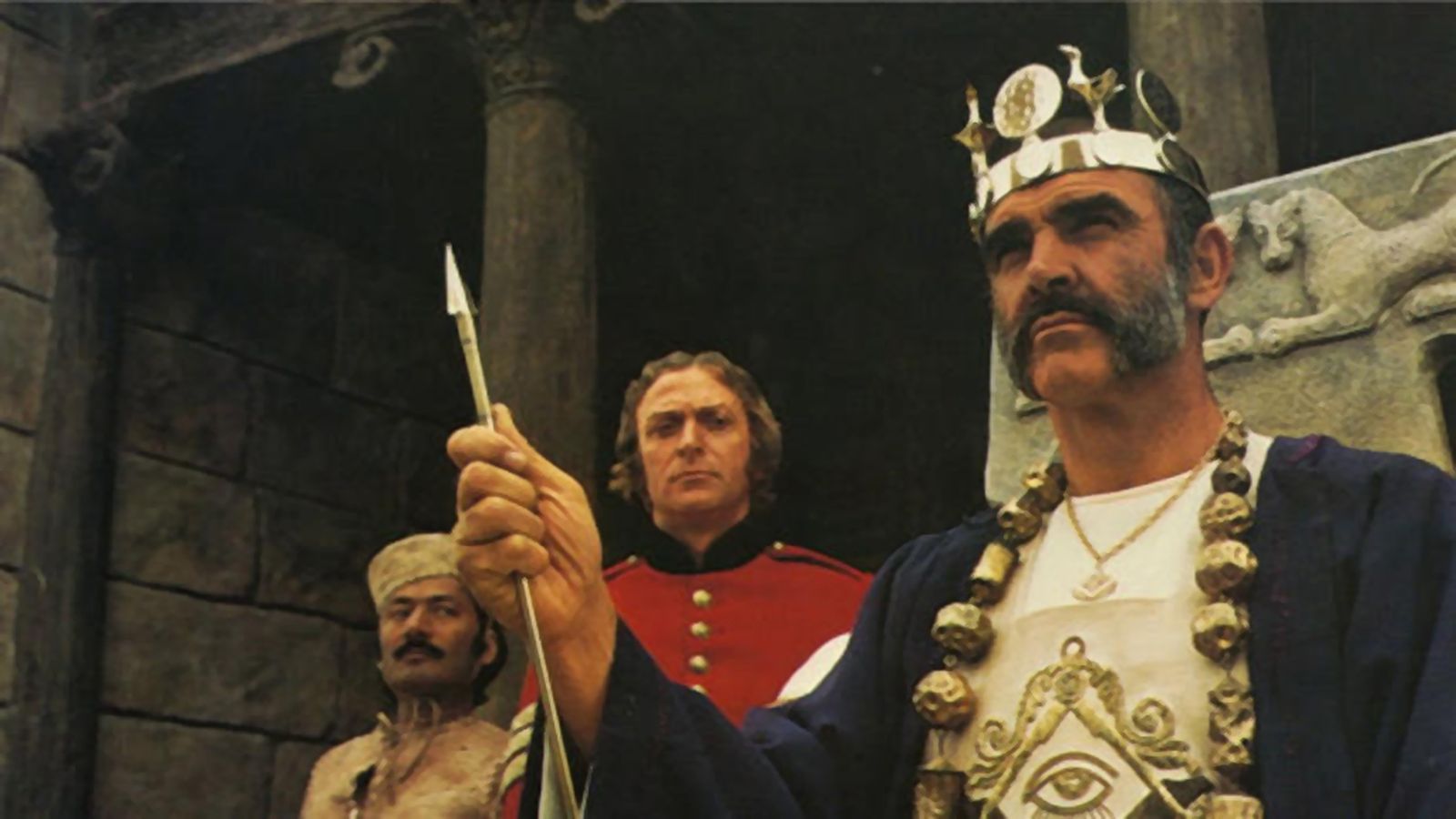 Película el hombre que pudo reinar