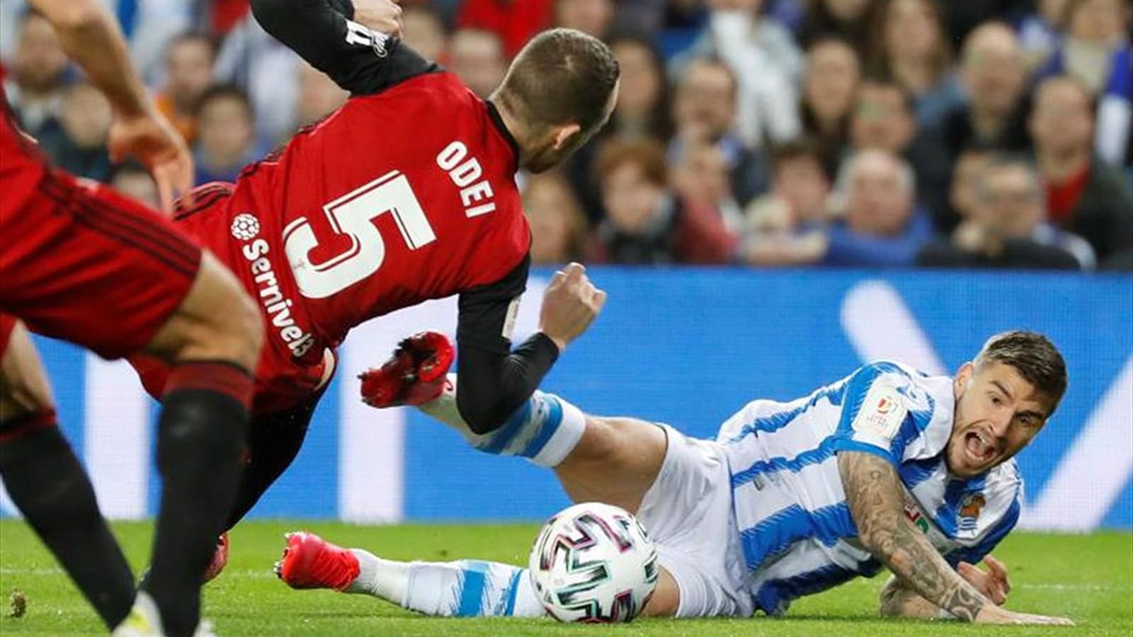 FOTO MIRANDES REAL SOCIEDAD COPA IDA