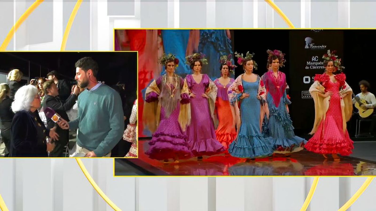La moda flamenca llena de color Sevilla con el arranque del SIMOF 2026