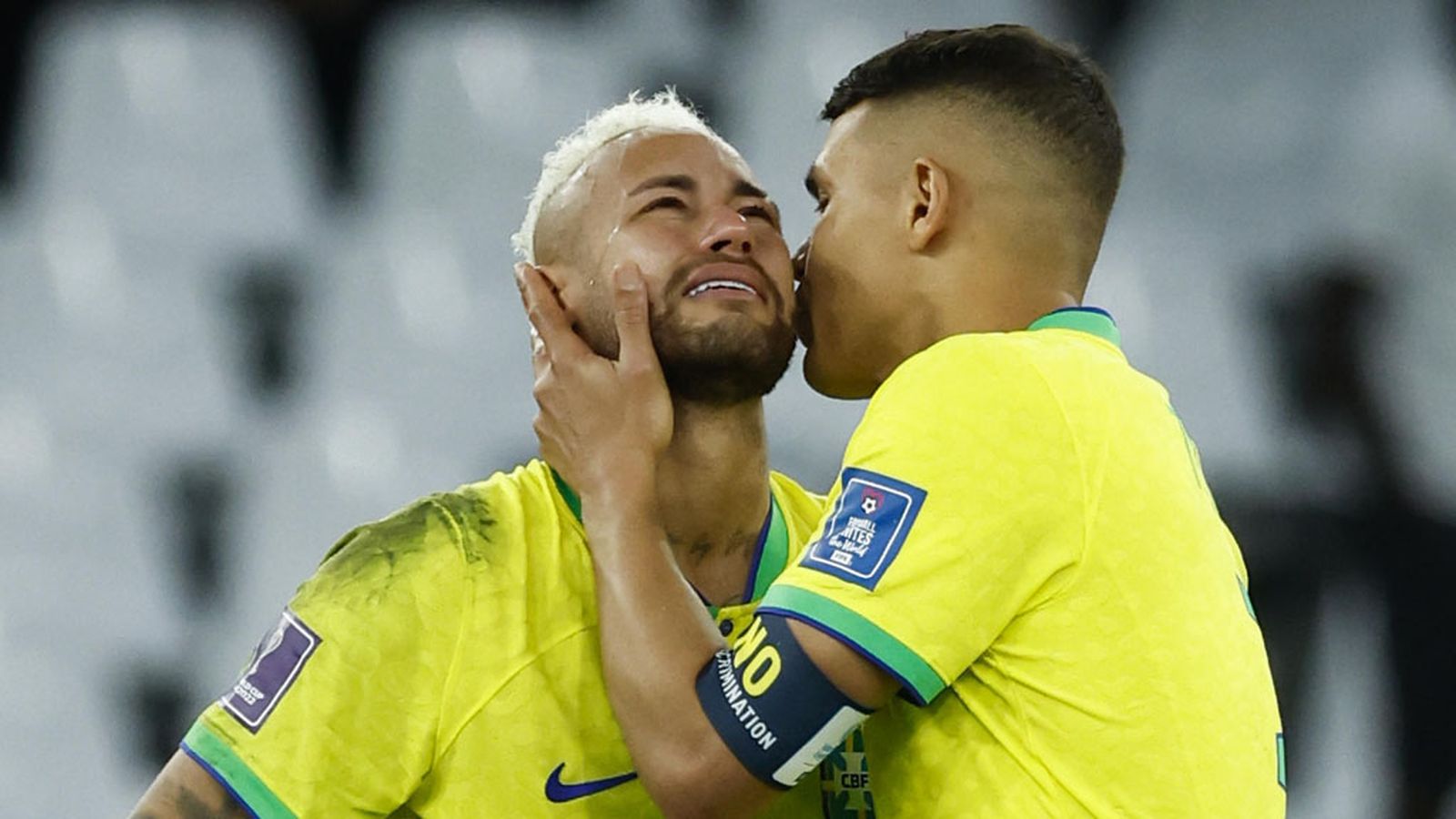 Neymar llora Mundial Catar
