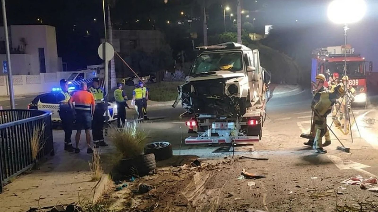 coche accidente caida barranco Málaga