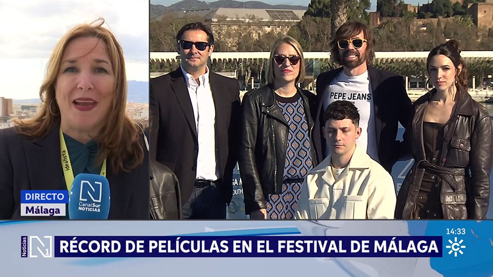 Celia Rico y Carmen Machi en el Festival de Málaga