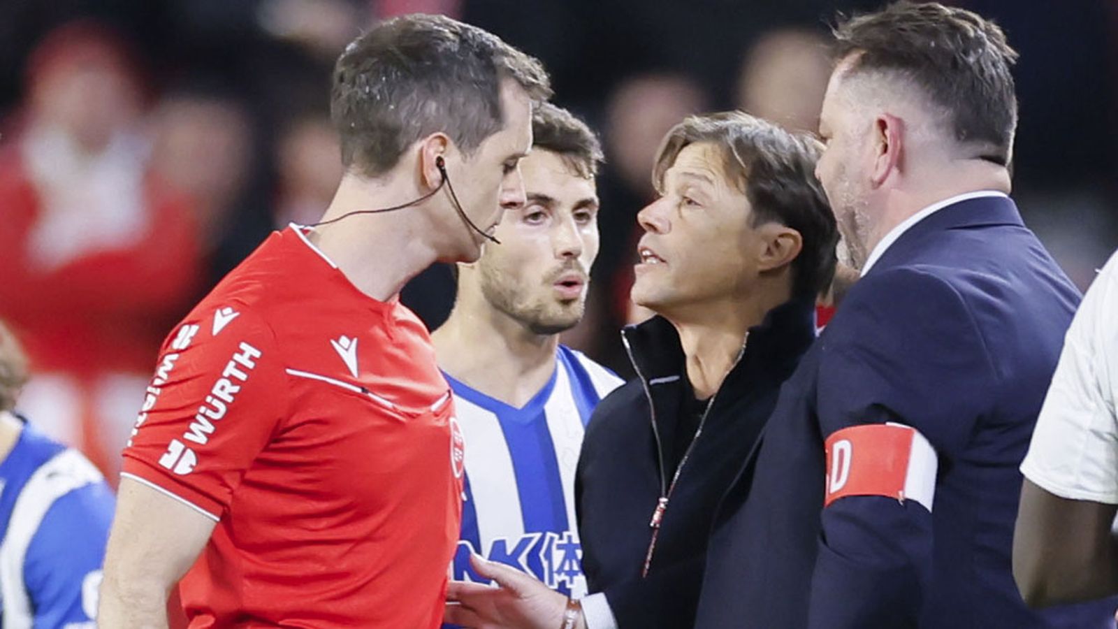 Almeyda Alavés Sevilla árbitro expulsión
